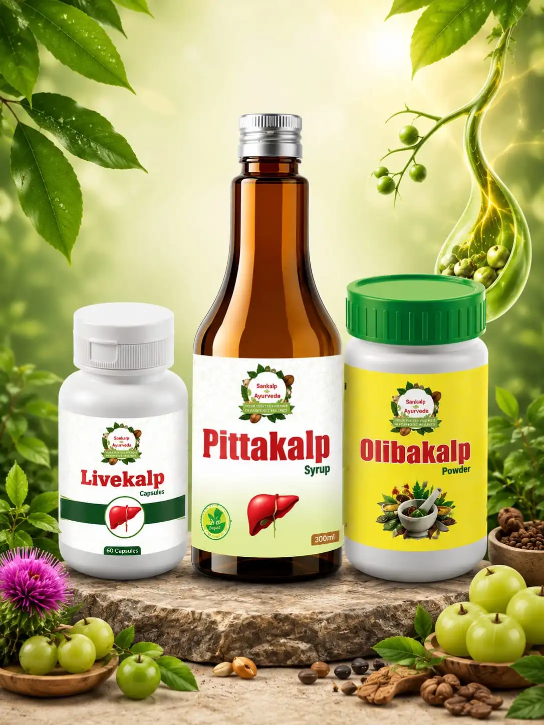 Gall Bladder Stone Treatment Kit (Free Consultation + Free diet Plan)