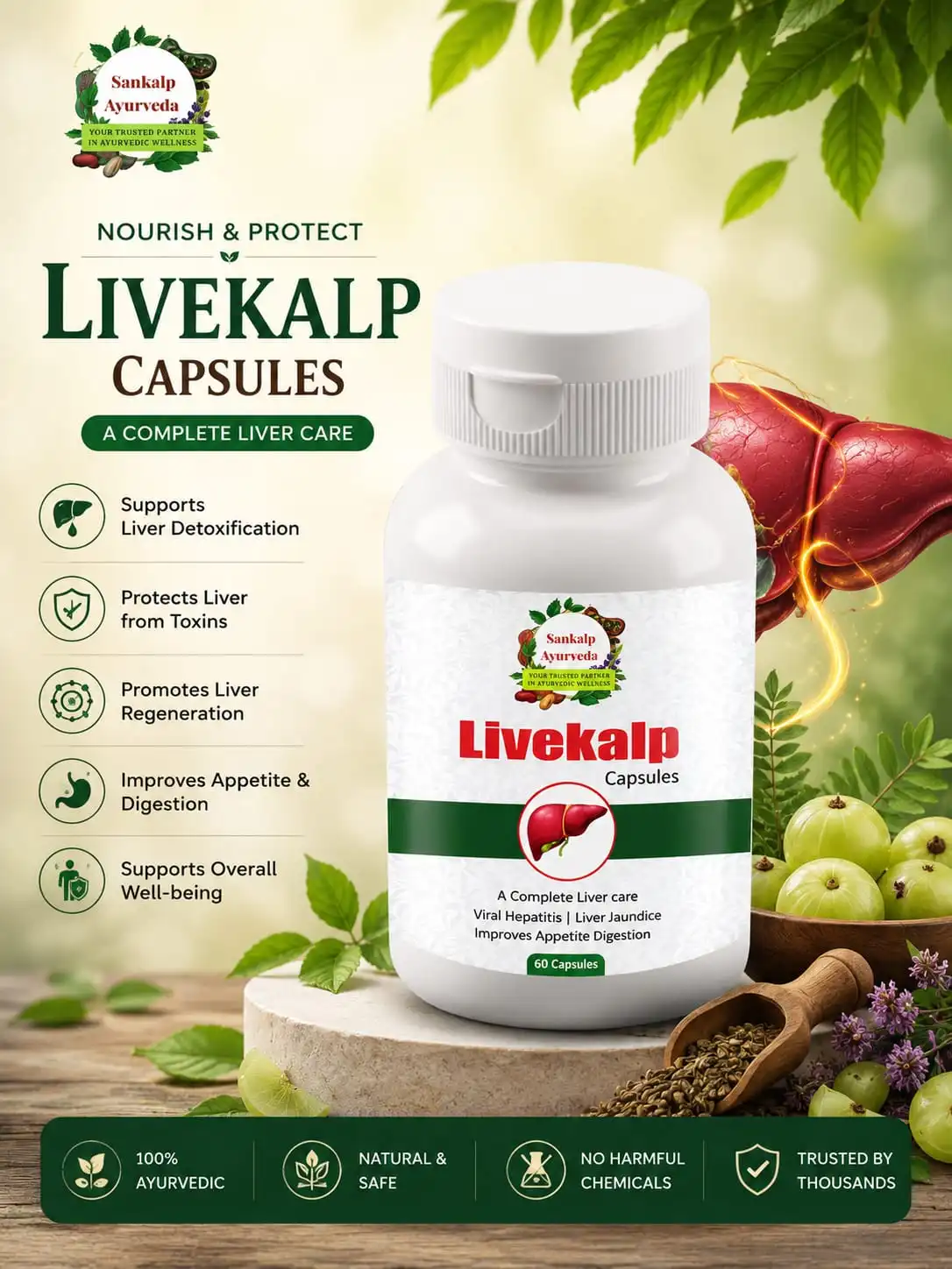Livekalp Capsules - 60 Capsule