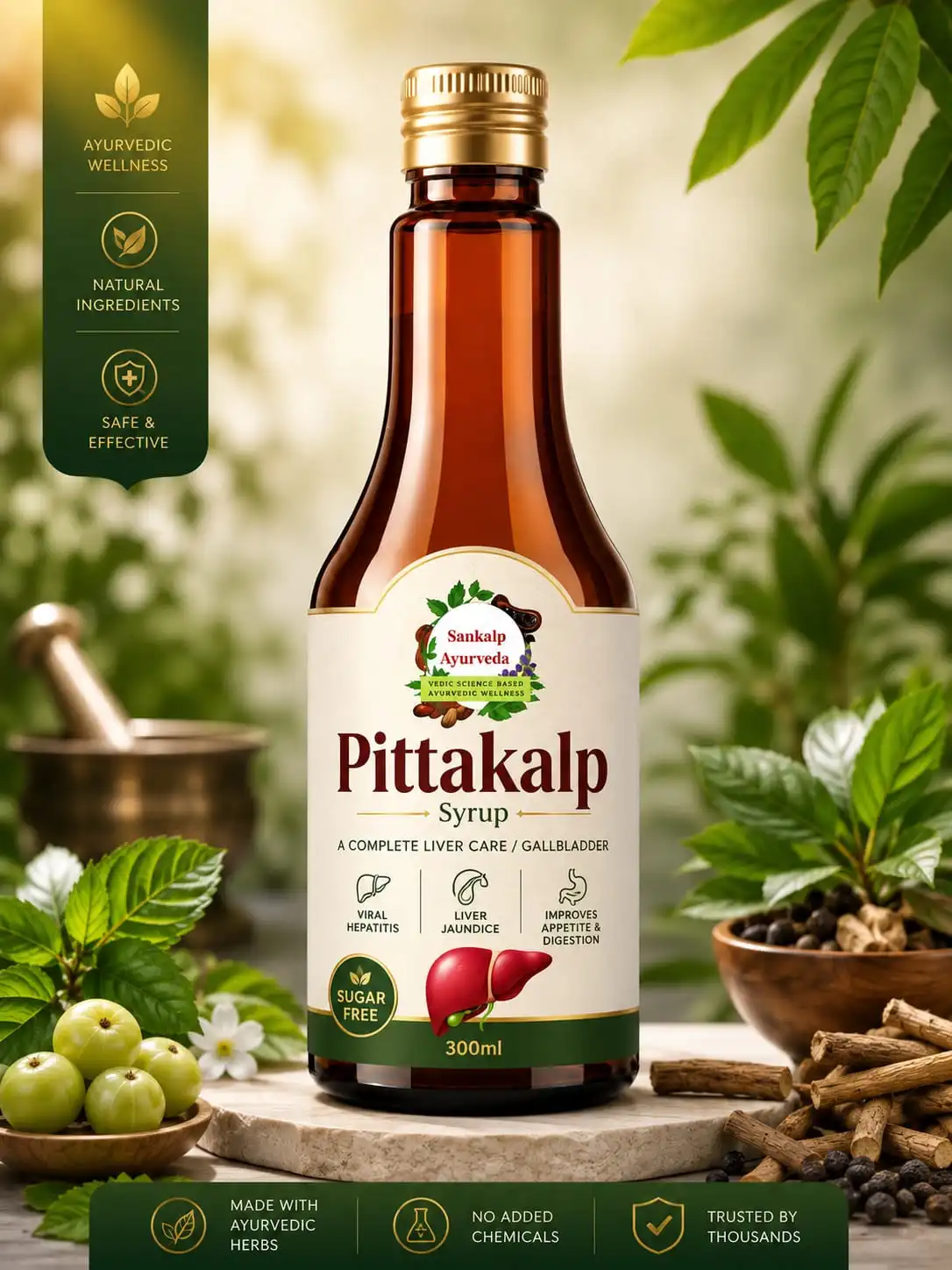 Pittakalp Syrup - 300ml - Image 2